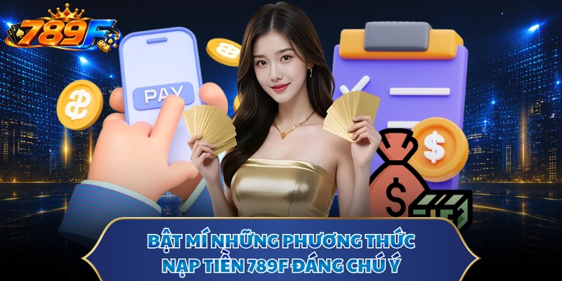 Bật mí những phương thức nạp tiền 789F đáng chú ý