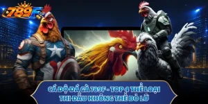 Cá Độ Đá Gà 789F - Top 4 Thể Loại Thi Đấu Không Thể Bỏ Lỡ