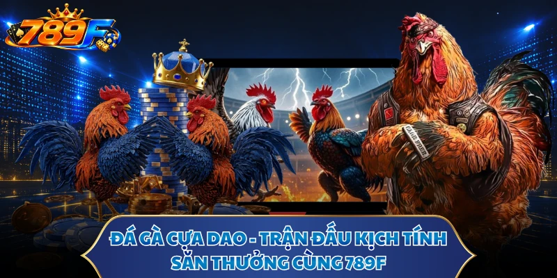 Đá Gà Cựa Dao - Trận Đấu Kịch Tính, Săn Thưởng Cùng 789F